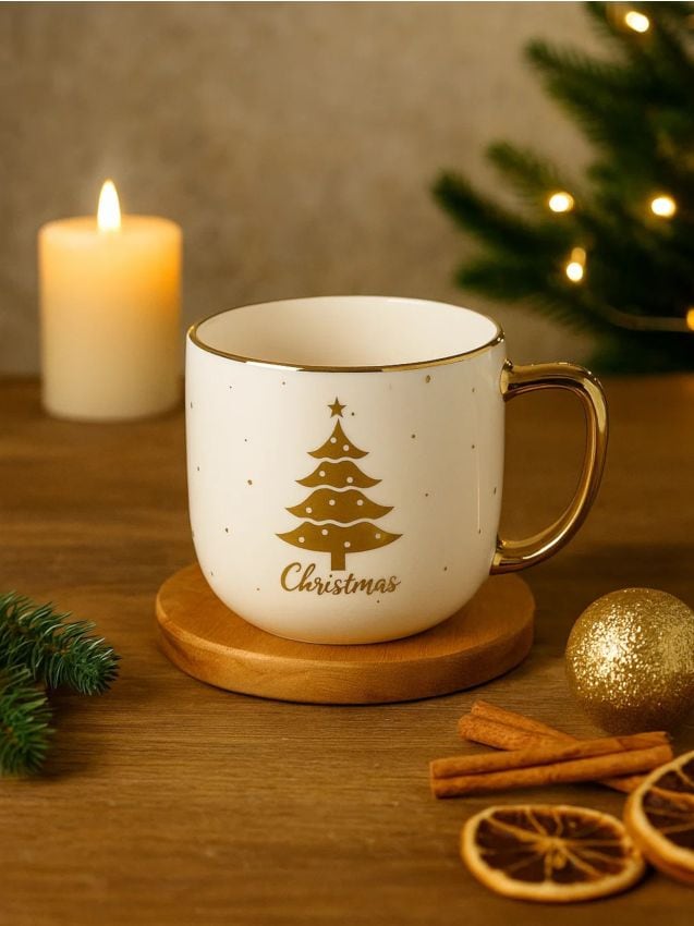 Sinsay - Hrnček so sviatočným motívom - zlatá