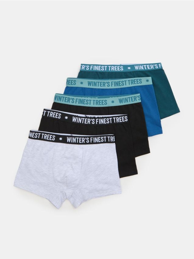 Sinsay - Súprava 5 boxeriek - viacfarebná