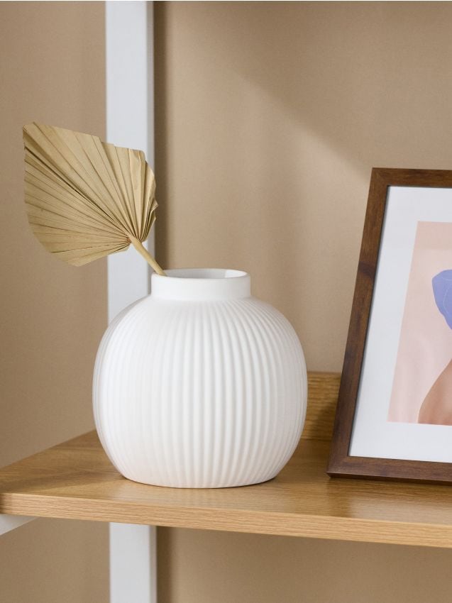 Sinsay - Váza - biela