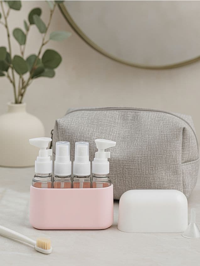 Sinsay - Cestovná sada fľaštičiek - pastelová ružová