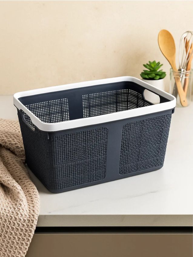 Sinsay - STORAGE BASKET - tmavomodrá