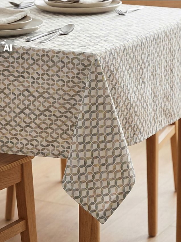 Sinsay - Față de masă cu model geometric - multicolor