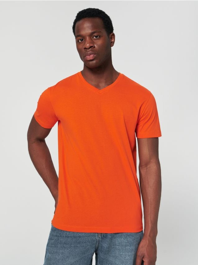 Tシャツ・カットソー SUNNEI ORANGE COTTON T-SHIRT SUPER STRETCH T-SHIRT / bright orange – SUNNEI