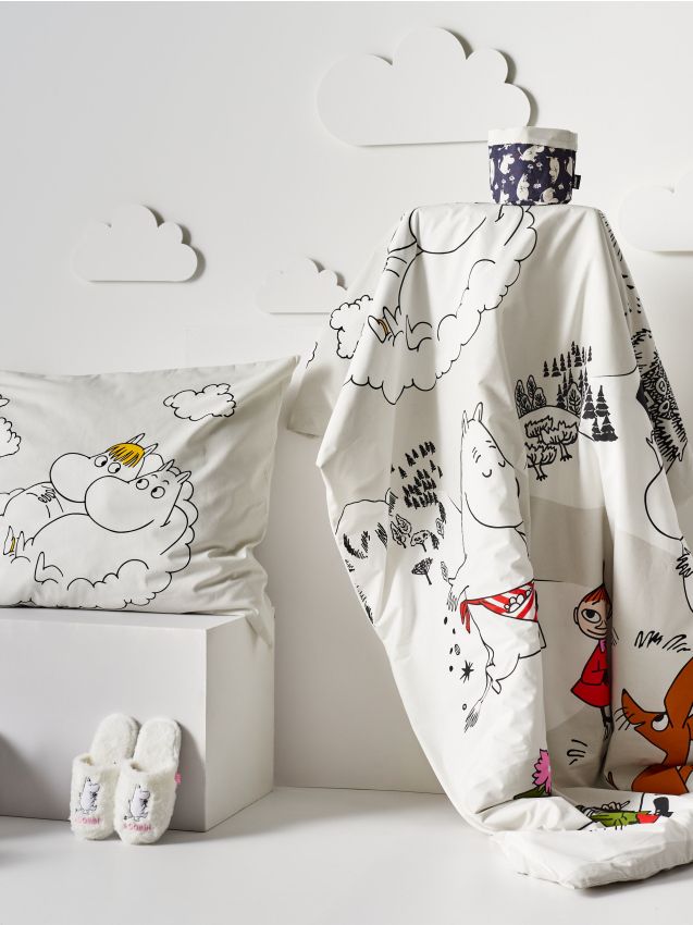 Sinsay - Set cu lenjerie de pat The Moomins - multicolor