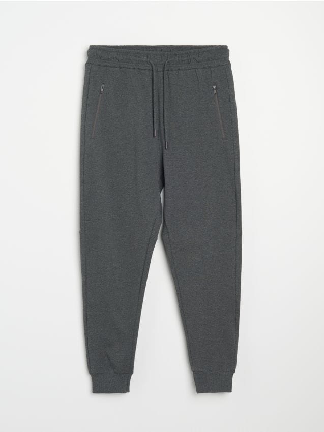Sinsay - Pantaloni sport - gri deschis