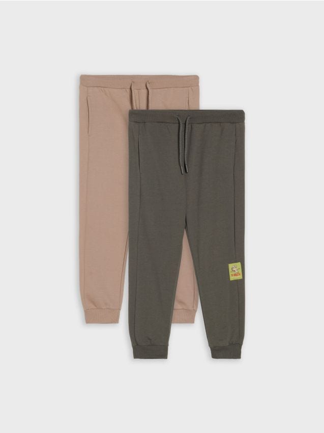Pantaloni ampi 2 pack - grigio scuro