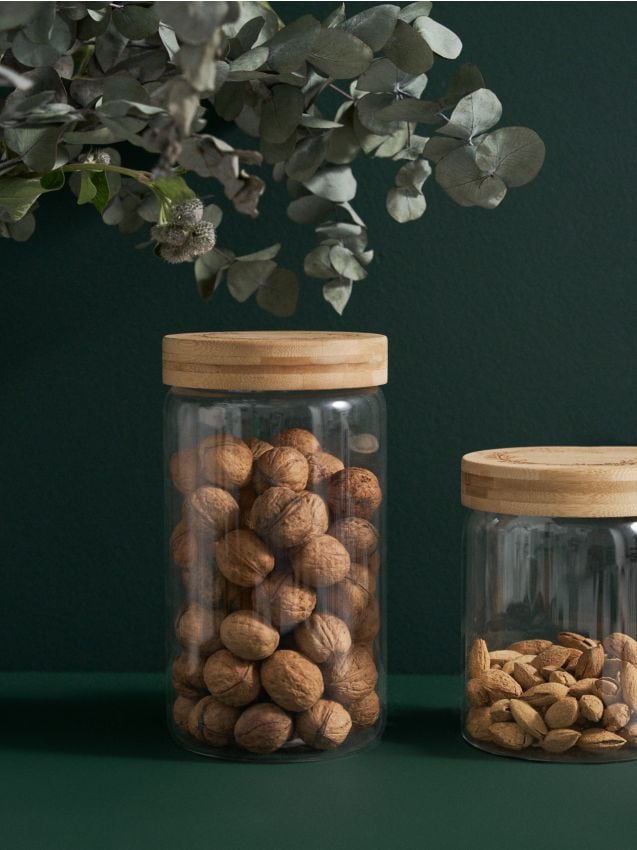 Sinsay - Úložná nádoba s viečkom - biela