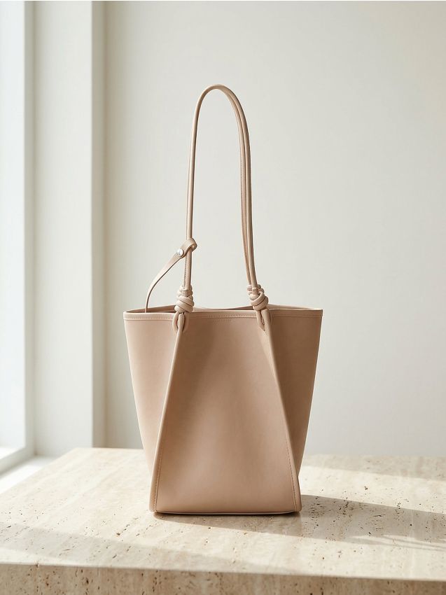 Sinsay - Geantă de umăr cu necesar cosmetic - roz-pastel