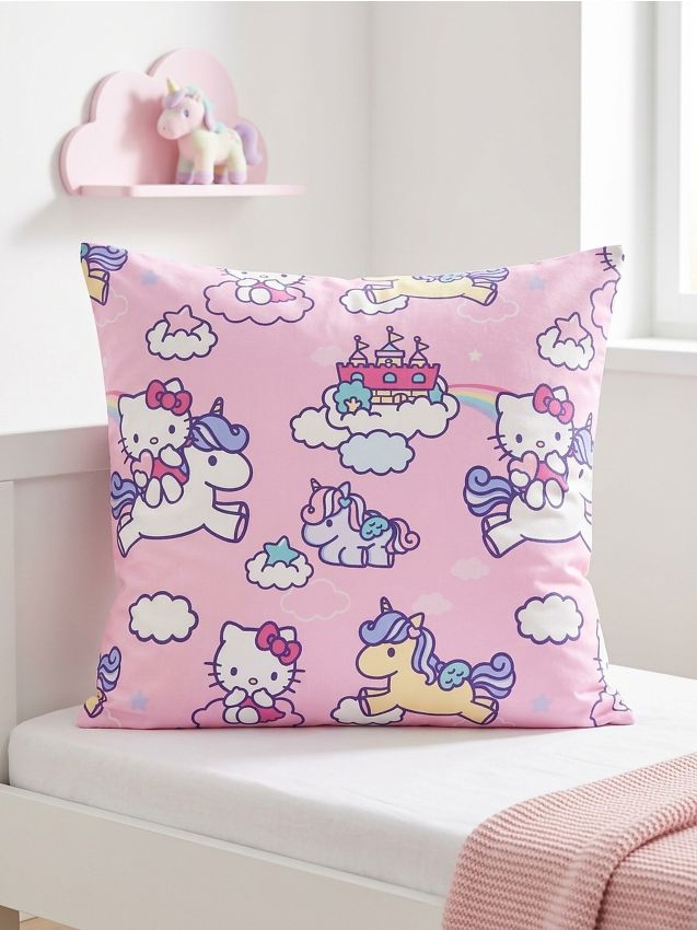 Sinsay - Față de pernă Hello Kitty - roz-pastel