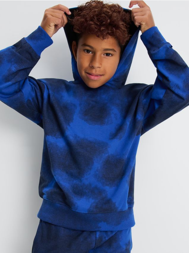 Sinsay - Mikina s kapucňou - tmavomodrá