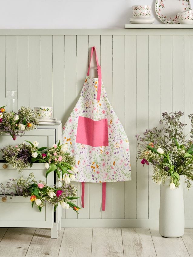 Sinsay - Șorț cu model floral - multicolor