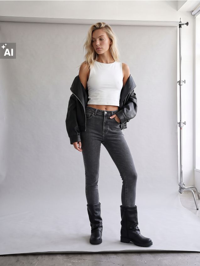 Sinsay - Blugi skinny cu talie înaltă și amestec de vâscoză - gri