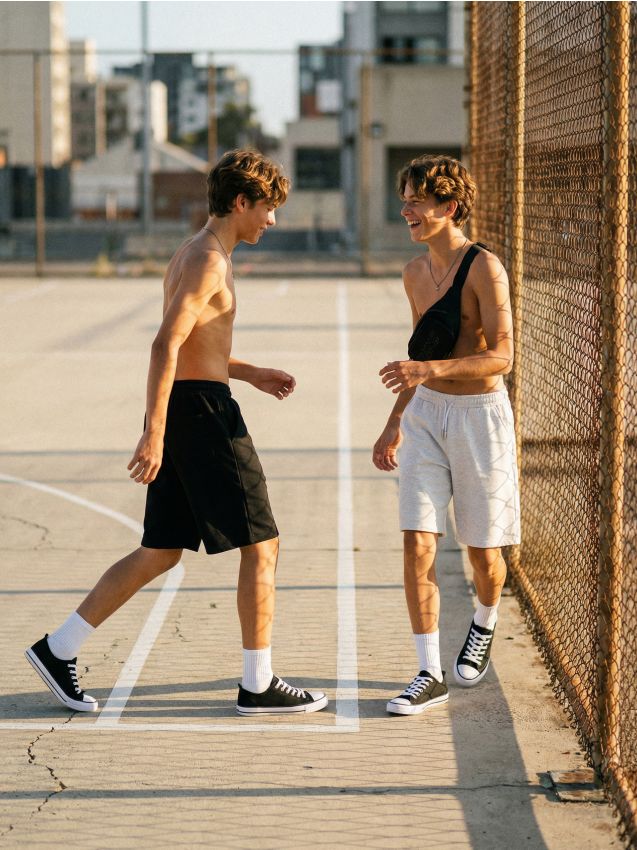 Sinsay - Pantaloni scurți bermude 2 pack - multicolor