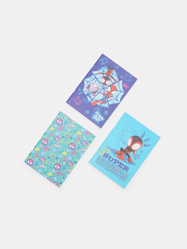 Zeszyty A5 3 pack Spidey & His Amazing Friends - SINSAY