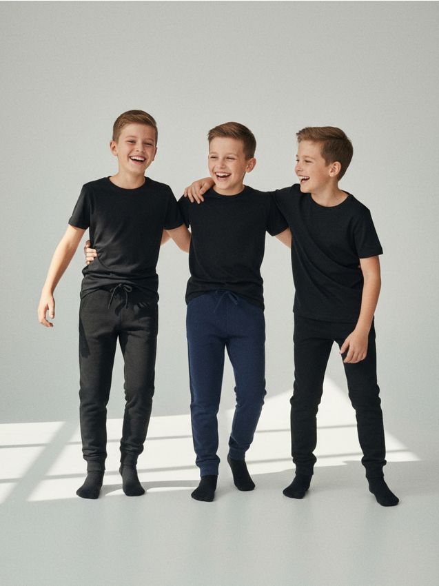 Sinsay - Nohavice 3 balenie - tmavomodrá