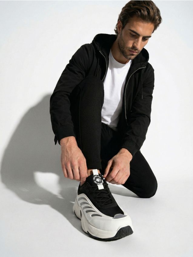 Sinsay - Sneakers sport cu talpă groasă - multicolor