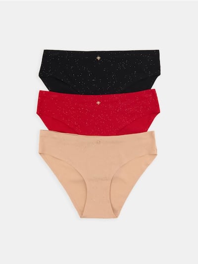 Soonikkoes aluspüksid, 3 paari