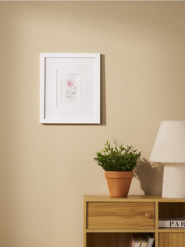 Sinsay - Ramă foto - alb