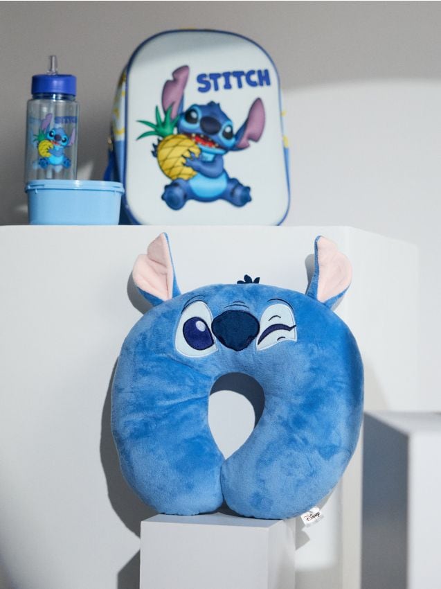 Sinsay - Pernă de călătorie pentru gât Stitch - albastru