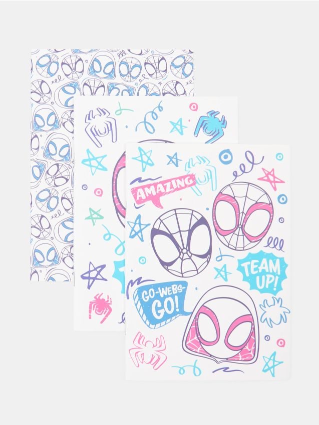 Zeszyty A5 3 pack Spidey & His Amazing Friends - SINSAY