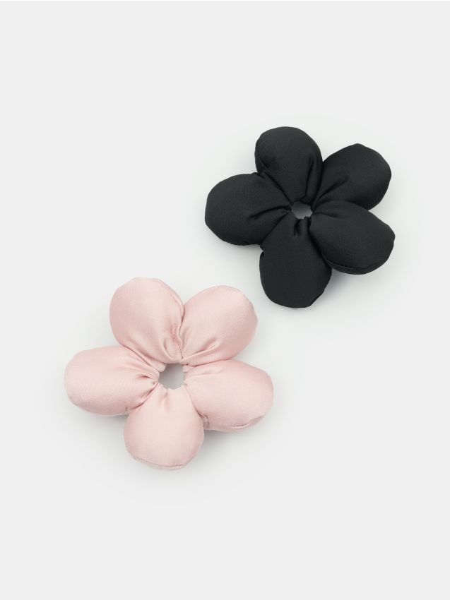 Sinsay - Set de 2 de elastice de păr - multicolor