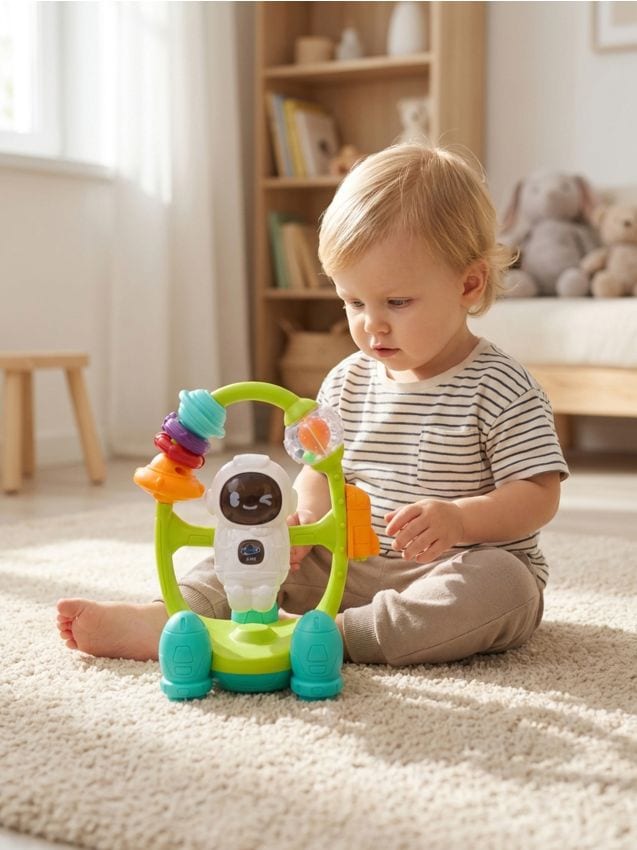 Sinsay - Jucărie interactivă de masă astronaut cu sunete și lumini - multicolor