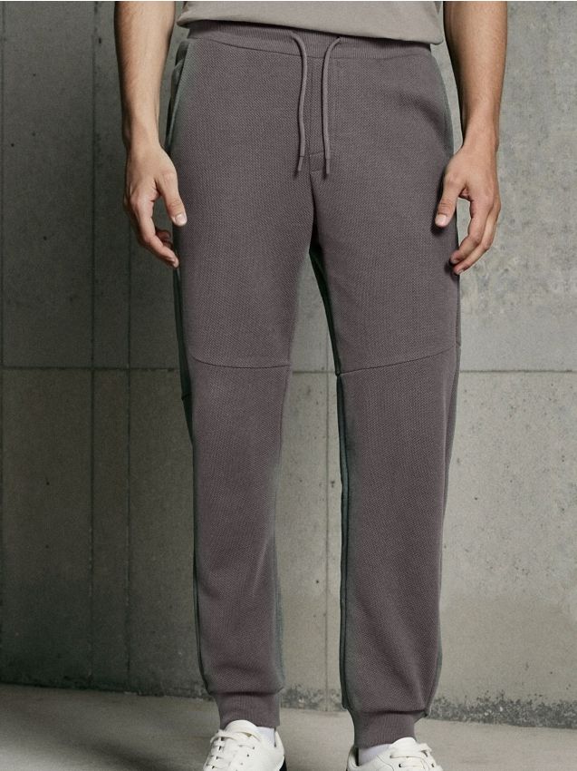 Sinsay - Pantaloni jogger - gri-închis