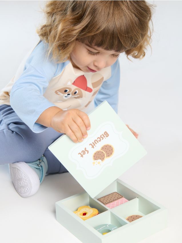 Sinsay - Jucărie - Cutie din lemn cu fursecuri - multicolor