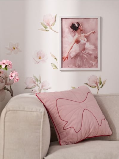 Набір квіткових настінних наліпок