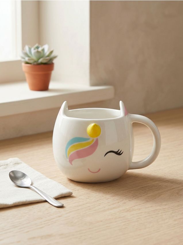 Sinsay - Cană cu urechi - alb