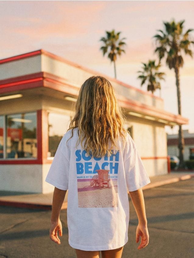 Sinsay - Tricou din bumbac cu imprimeu de vacanță - alb