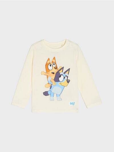 Μπλούζα με μακριά μανίκια Bluey