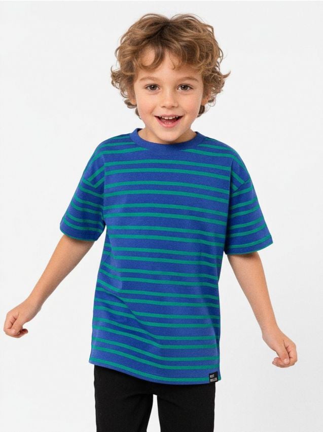 Sinsay - Tričká 2 ks - modrá