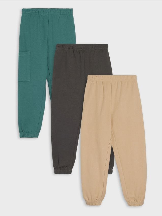 Spodnie dresowe 3 pack - SINSAY