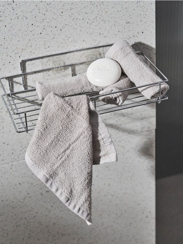 Sinsay - Set de prosoape din bumbac 4 bucăți - gri deschis