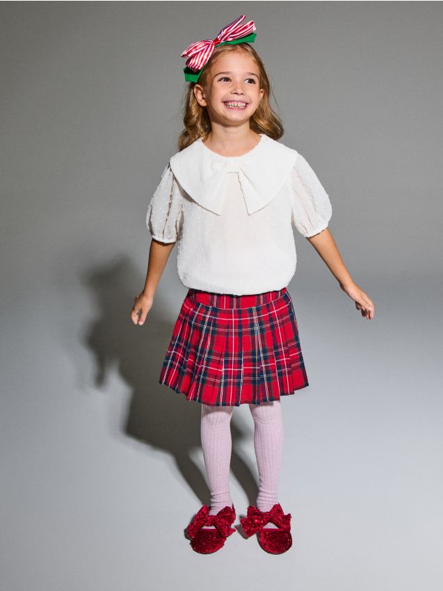 Sinsay - Blúzka s pufovanými rukávmi - krémová