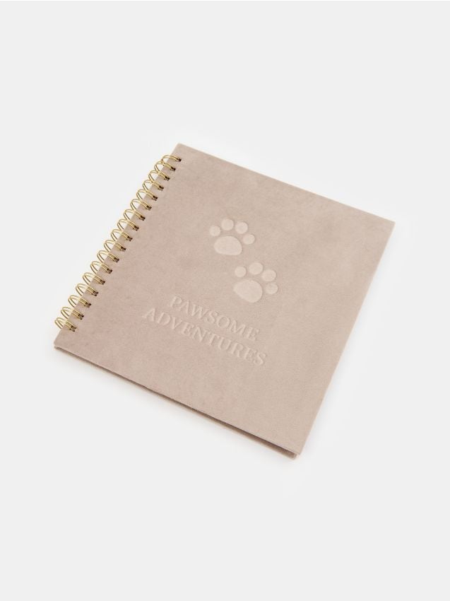 Sinsay - Album foto cu animale - bej