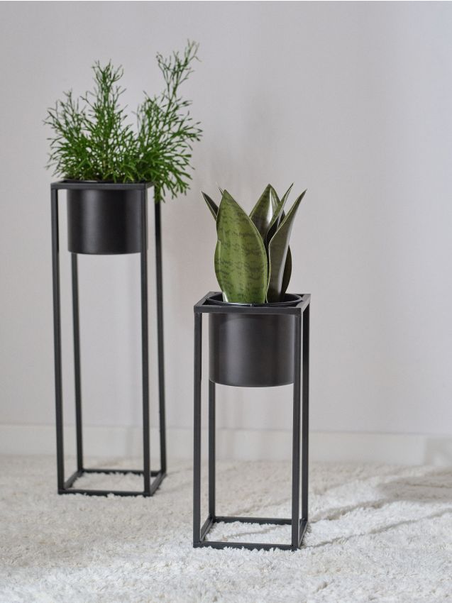 Sinsay - Ghiveci de flori - negru