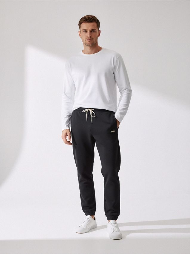 Sinsay - Tepláky - čierna