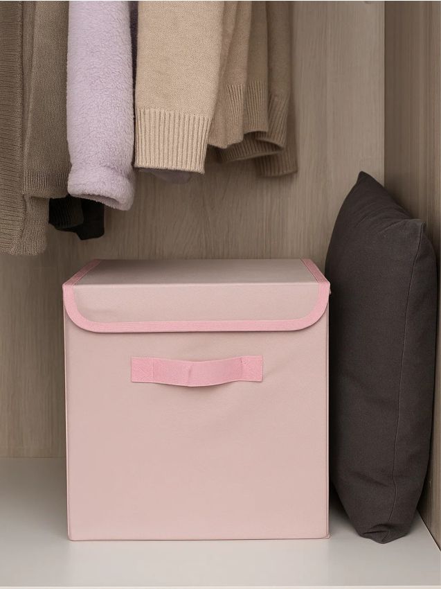 Sinsay - Úložná krabica s vekom - ružová