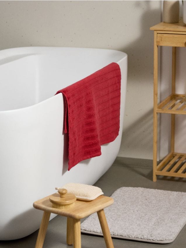 Sinsay - Prosop jacquard - roșu-aprins