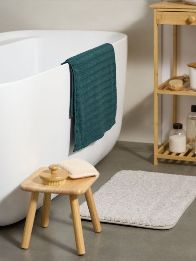 Sinsay - Žakárový uterák - modrozelená