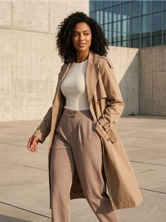 Sinsay - Tricou din bumbac - crem