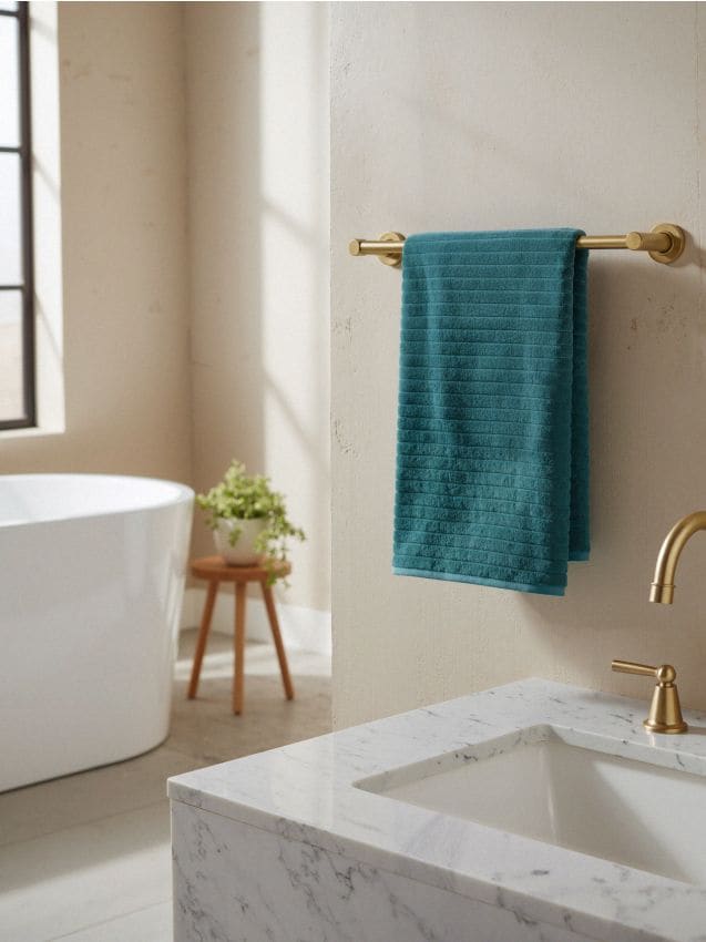 Sinsay - Prosop jacquard - albastru-verzui