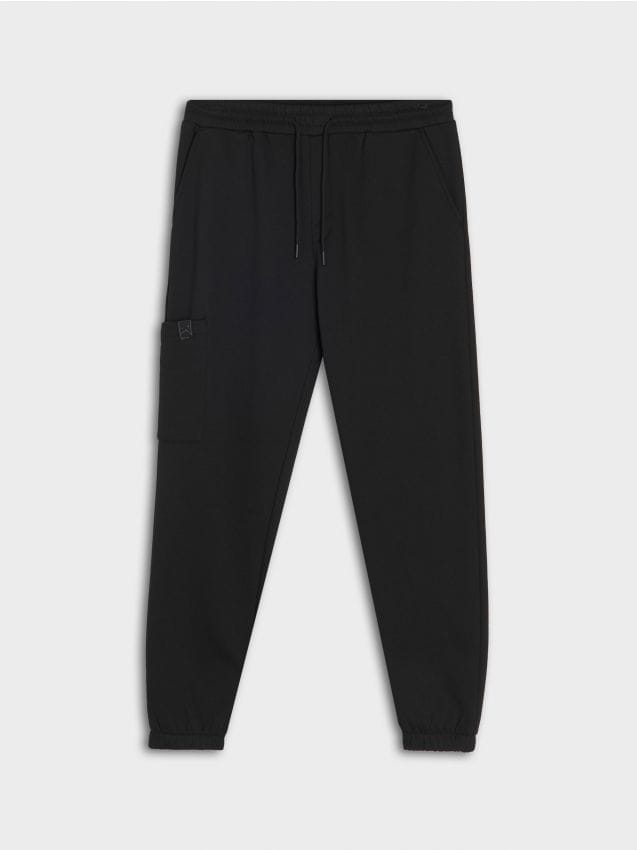 Sinsay - Pantaloni jogger - negru