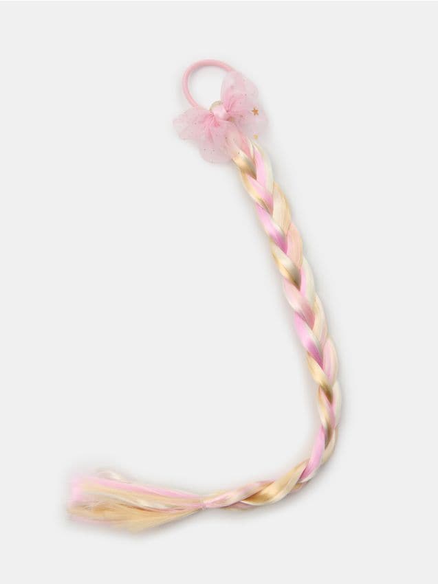 Sinsay - Elastic de păr cu codiță împletită - multicolor