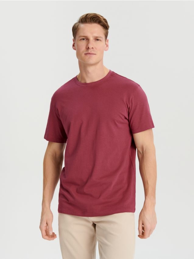 T-shirt Color mauve - SINSAY - 0236T-34X