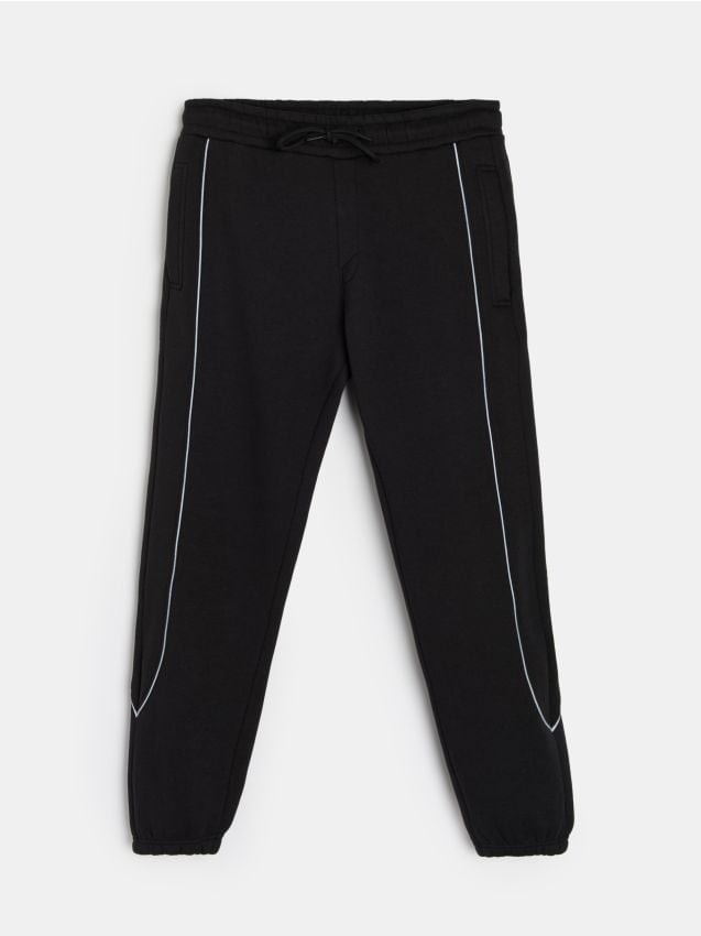 Sinsay - Pantaloni sport - negru