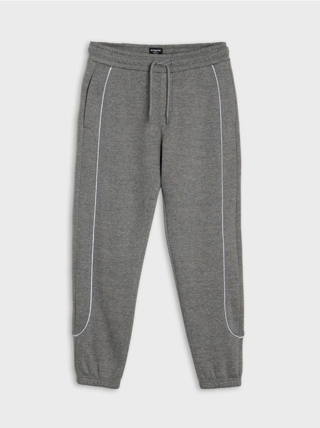 Sinsay - Pantaloni sport - gri deschis