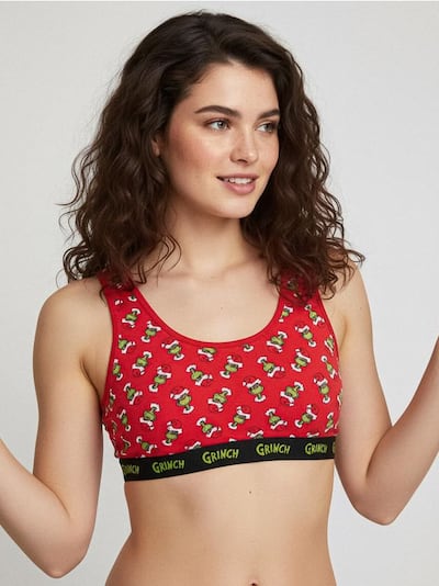 Топ з візерунком Grinch